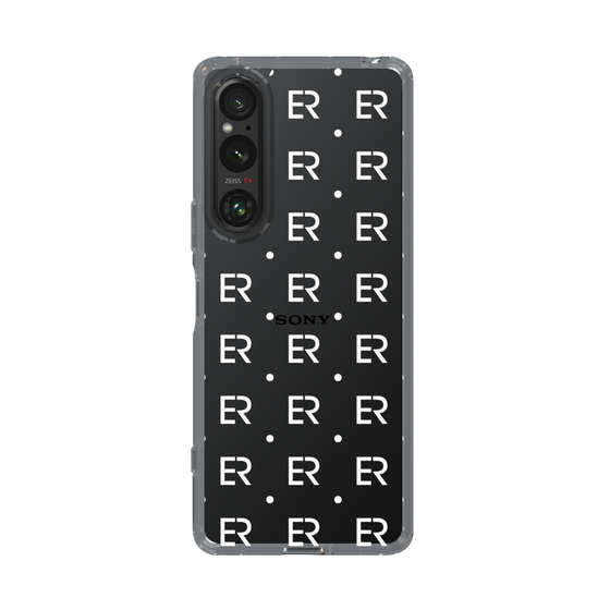 Slim Protection Case［ EVRIS - Monogram - White ］