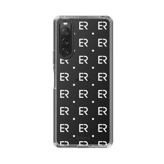 Slim Protection Case［ EVRIS - Monogram - White ］
