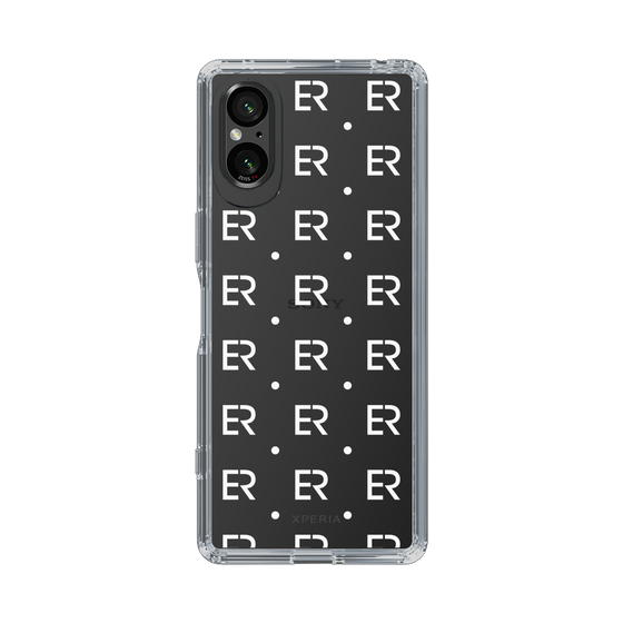 Slim Protection Case［ EVRIS - Monogram - White ］