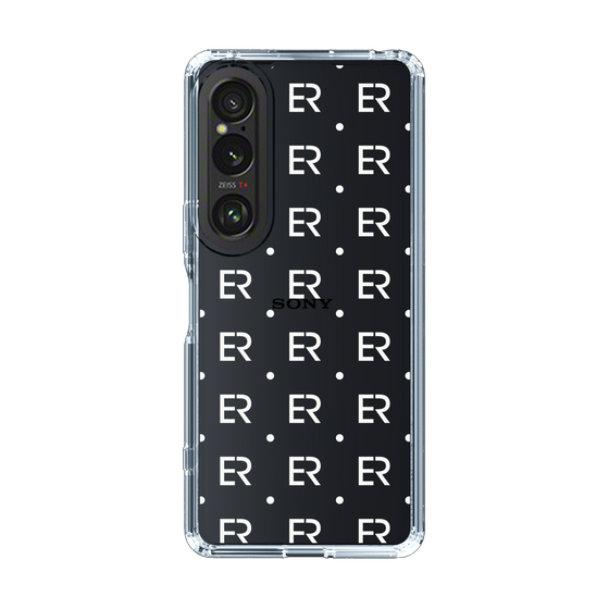 Slim Protection Case［ EVRIS - Monogram - White ］