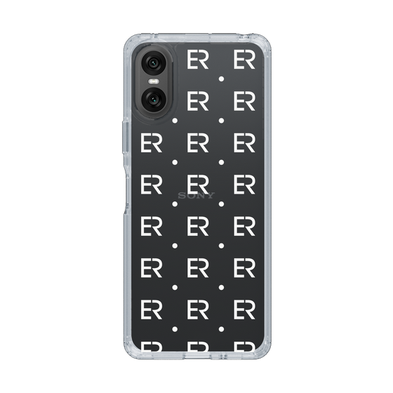 Slim Protection Case［ EVRIS - Monogram - White ］