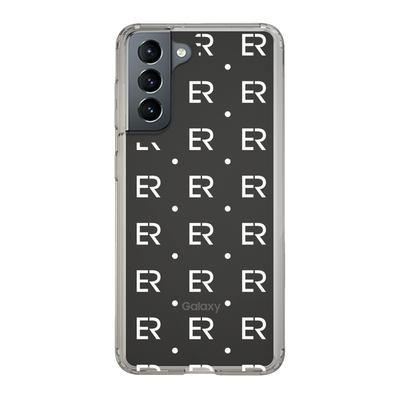 Slim Protection Case［ EVRIS - Monogram - White ］
