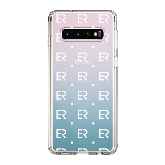 Slim Protection Case［ EVRIS - Monogram - White ］