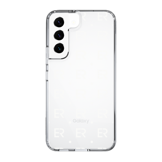 Slim Protection Case［ EVRIS - Monogram - White ］