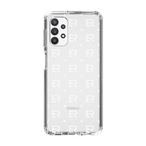 Slim Protection Case［ EVRIS - Monogram - White ］