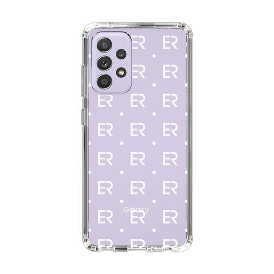 Slim Protection Case［ EVRIS - Monogram - White ］