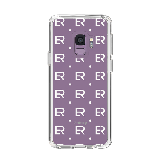 Slim Protection Case［ EVRIS - Monogram - White ］