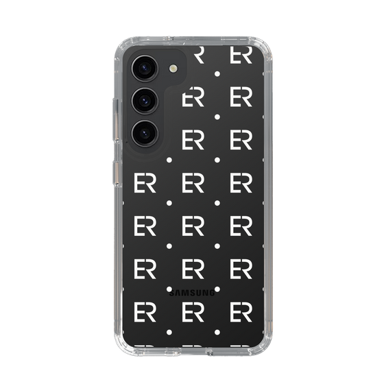 Slim Protection Case［ EVRIS - Monogram - White ］