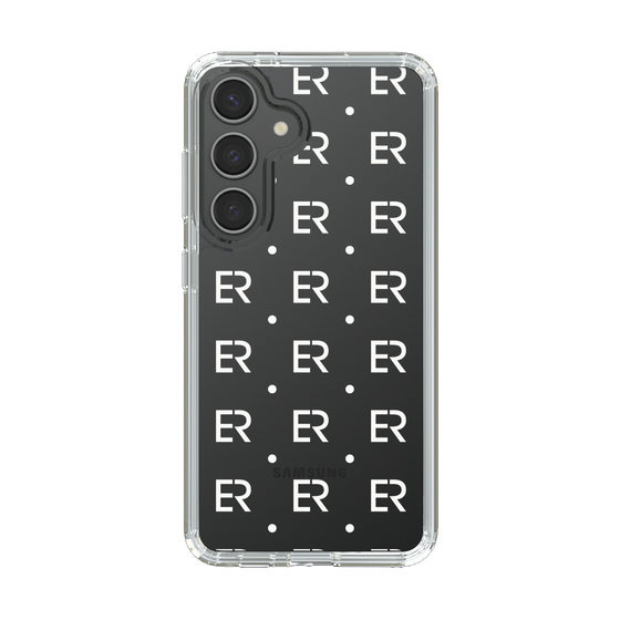 Slim Protection Case［ EVRIS - Monogram - White ］