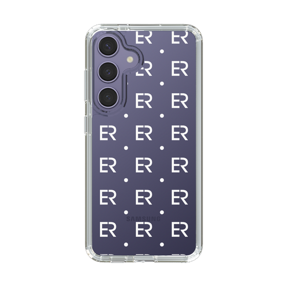 Slim Protection Case［ EVRIS - Monogram - White ］