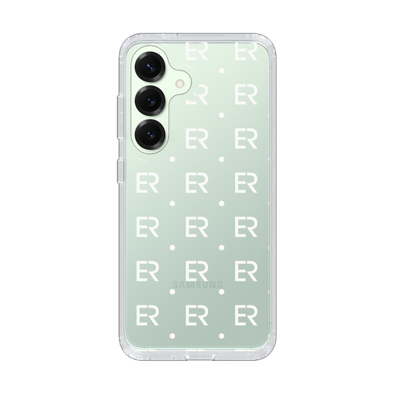 Slim Protection Case［ EVRIS - Monogram - White ］