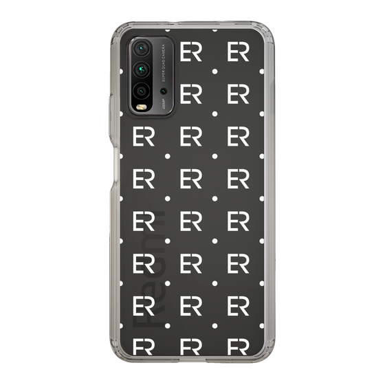 Slim Protection Case［ EVRIS - Monogram - White ］