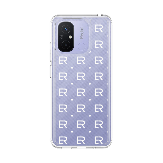 Slim Protection Case［ EVRIS - Monogram - White ］