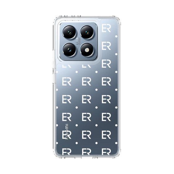 Slim Protection Case［ EVRIS - Monogram - White ］
