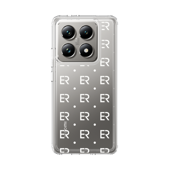 Slim Protection Case［ EVRIS - Monogram - White ］