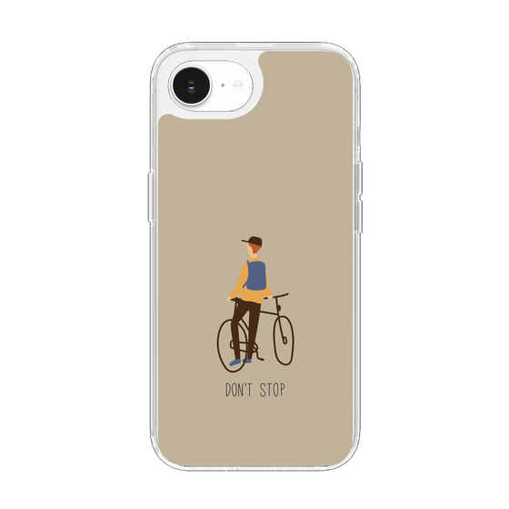 Slim Protection Case［ Dont stop - Brown ］