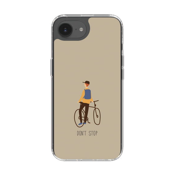 Slim Protection Case［ Dont stop - Brown ］