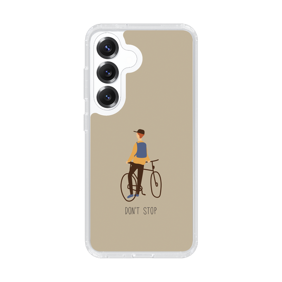 Slim Protection Case［ Dont stop - Brown ］
