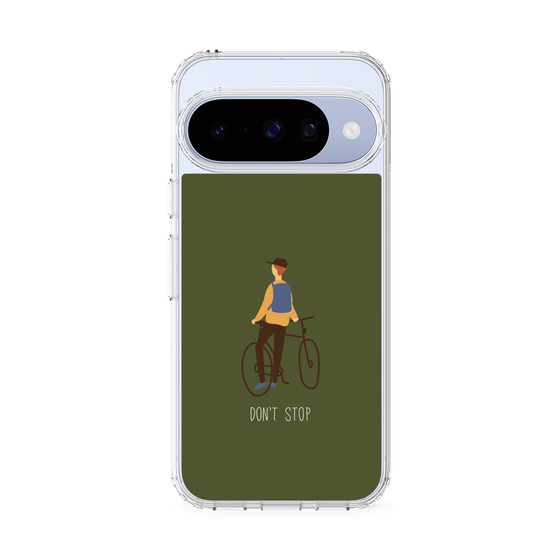 Slim Protection Case［ Dont stop - Green ］