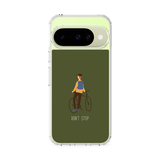 Slim Protection Case［ Dont stop - Green ］