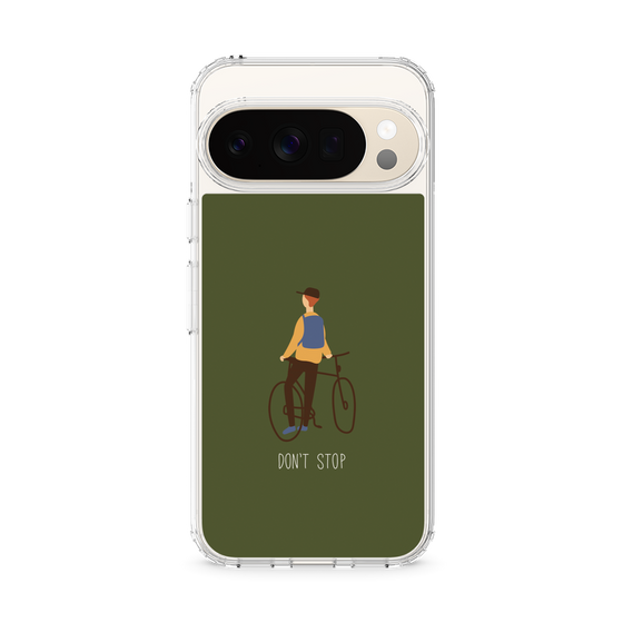 Slim Protection Case［ Dont stop - Green ］