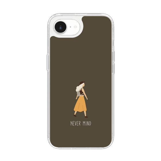 Slim Protection Case［ Never Mind - Brown ］