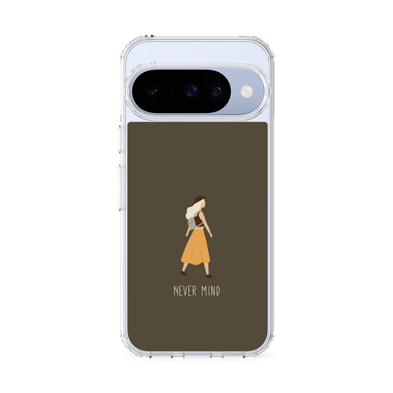 Slim Protection Case［ Never Mind - Brown ］