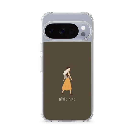 Slim Protection Case［ Never Mind - Brown ］