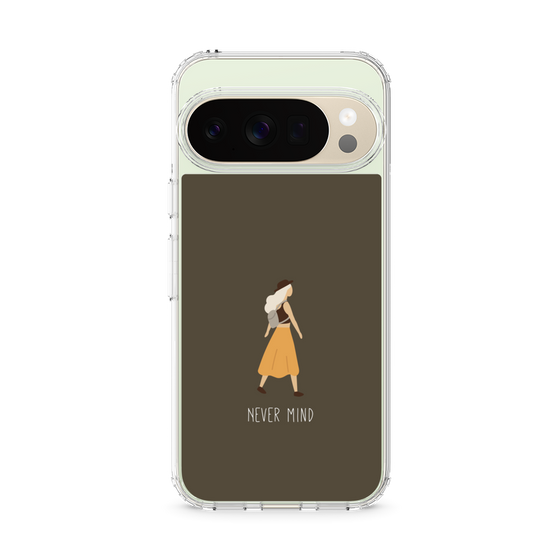 Slim Protection Case［ Never Mind - Brown ］