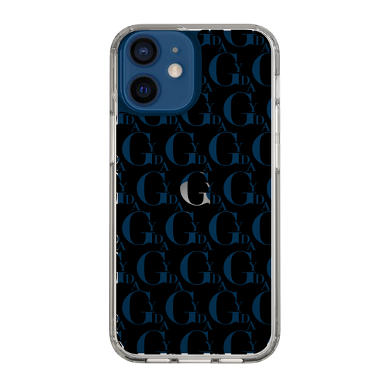 Slim Protection Case［ GYDA - Monogram - Black ］