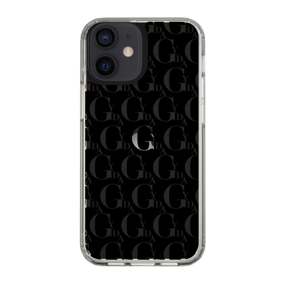 Slim Protection Case［ GYDA - Monogram - Black ］