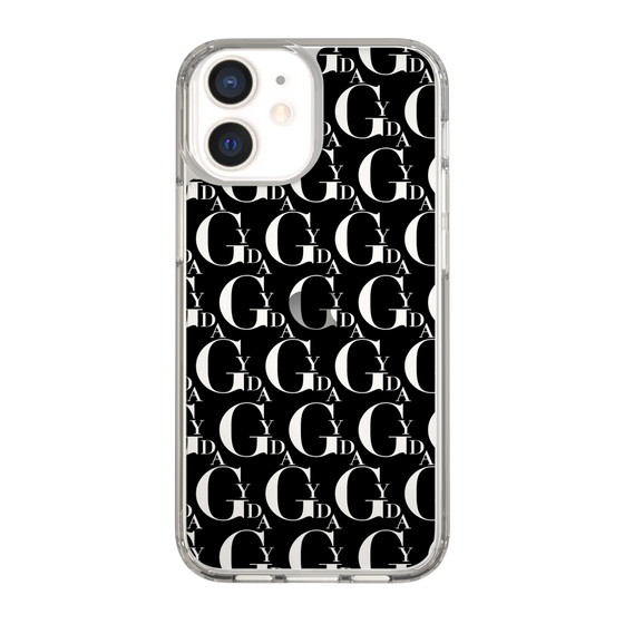 Slim Protection Case［ GYDA - Monogram - Black ］