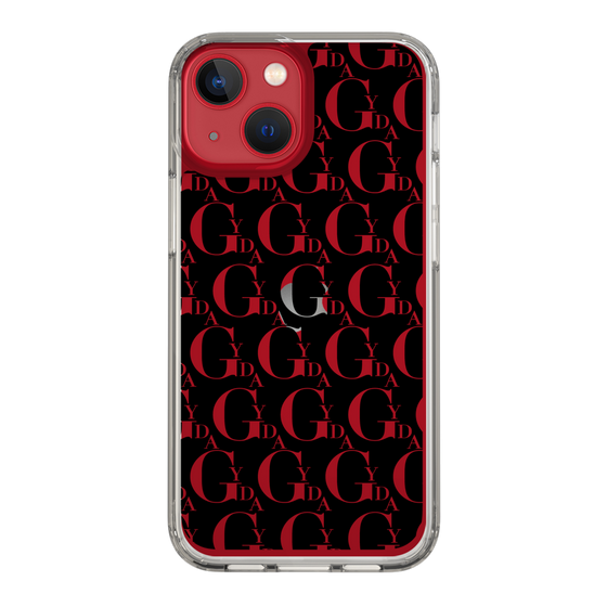 Slim Protection Case［ GYDA - Monogram - Black ］