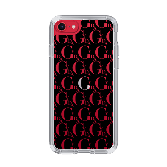 Slim Protection Case［ GYDA - Monogram - Black ］