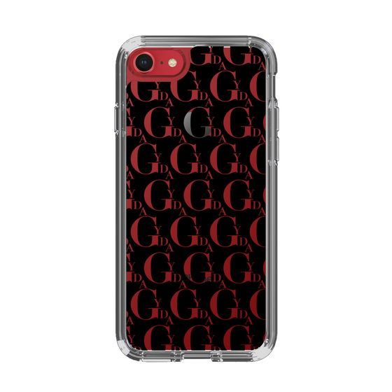 Slim Protection Case［ GYDA - Monogram - Black ］