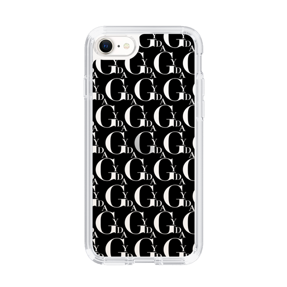Slim Protection Case［ GYDA - Monogram - Black ］