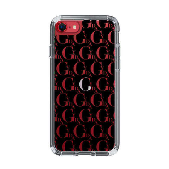 Slim Protection Case［ GYDA - Monogram - Black ］