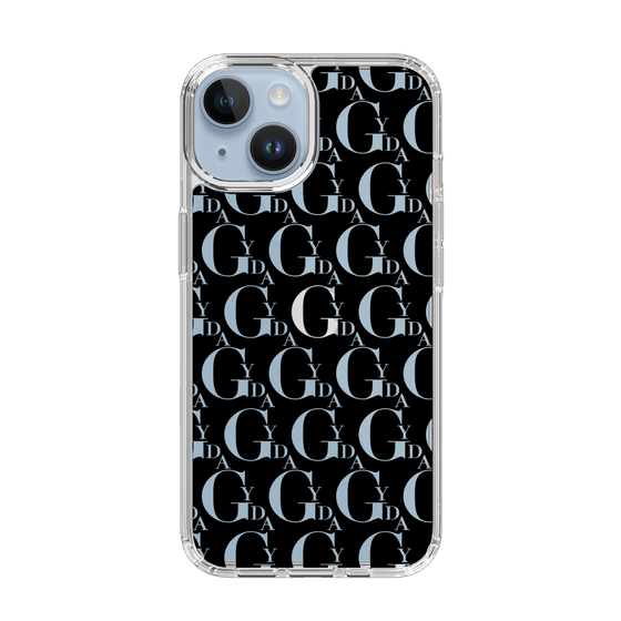 Slim Protection Case［ GYDA - Monogram - Black ］