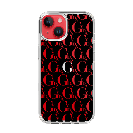 Slim Protection Case［ GYDA - Monogram - Black ］