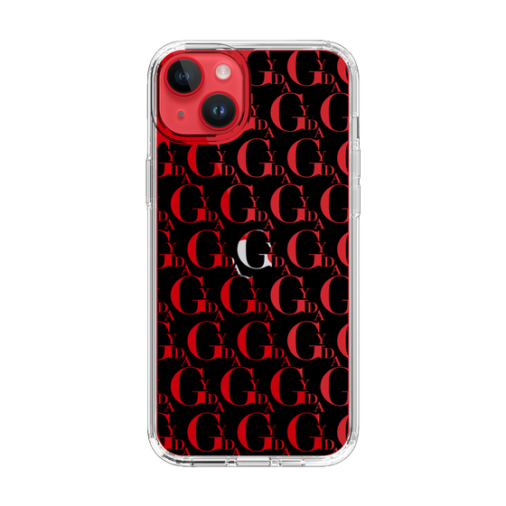 Slim Protection Case［ GYDA - Monogram - Black ］