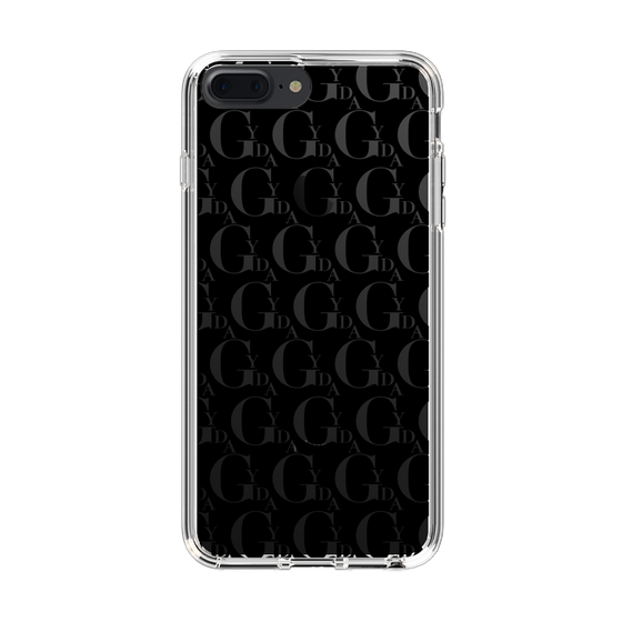 Slim Protection Case［ GYDA - Monogram - Black ］