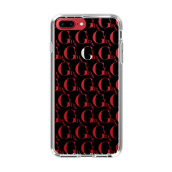 Slim Protection Case［ GYDA - Monogram - Black ］