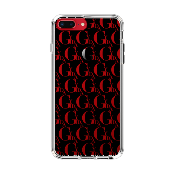 Slim Protection Case［ GYDA - Monogram - Black ］