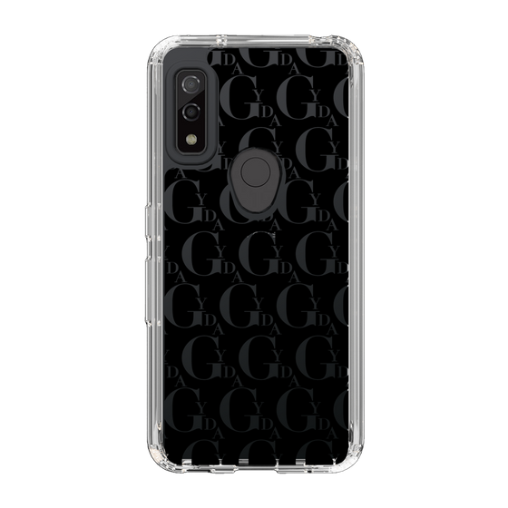 Slim Protection Case［ GYDA - Monogram - Black ］