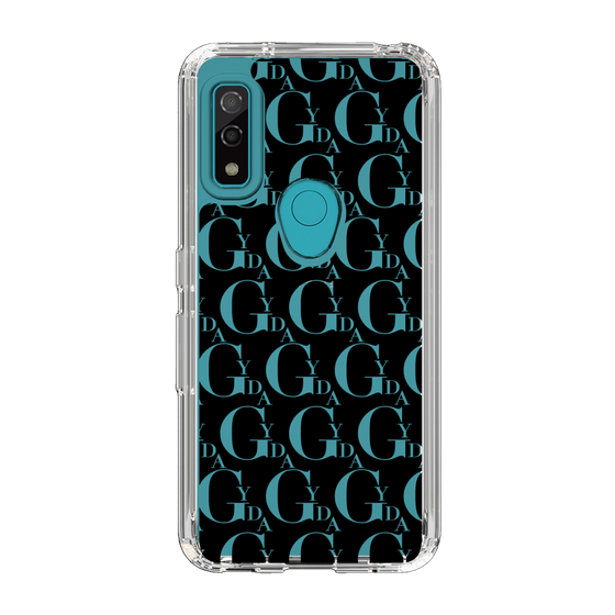 Slim Protection Case［ GYDA - Monogram - Black ］