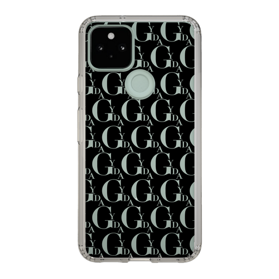 Slim Protection Case［ GYDA - Monogram - Black ］