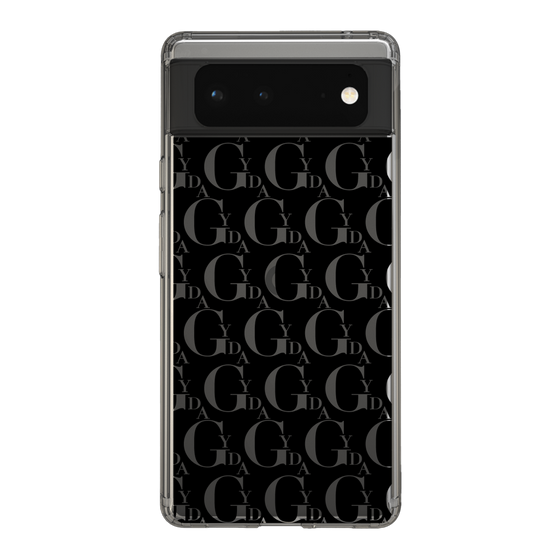 Slim Protection Case［ GYDA - Monogram - Black ］