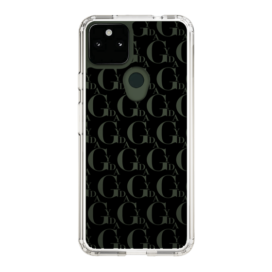 Slim Protection Case［ GYDA - Monogram - Black ］