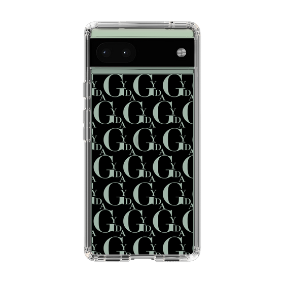 Slim Protection Case［ GYDA - Monogram - Black ］