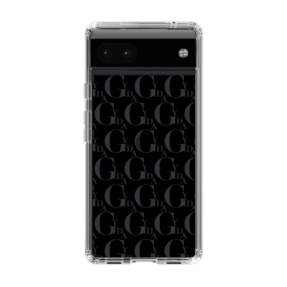 Slim Protection Case［ GYDA - Monogram - Black ］